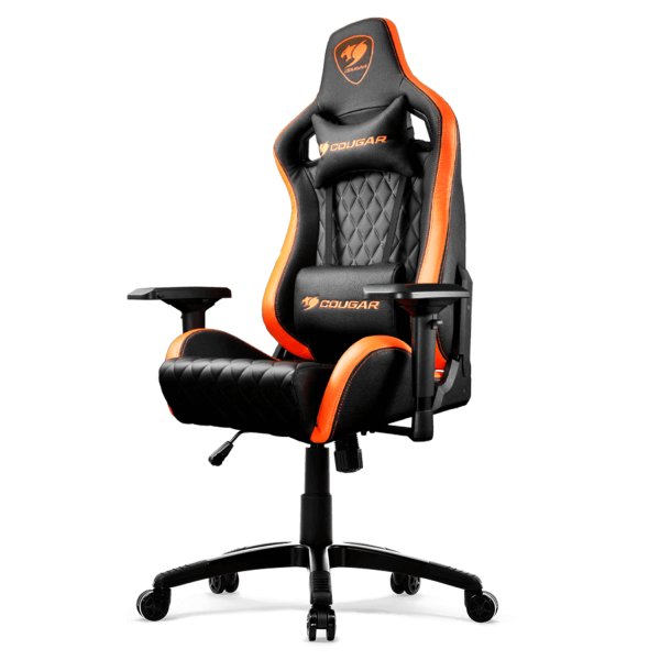 Кресло компьютерное игровое Cougar ARMOR S черный-оранжевый Кресло компьютерное игровое Cougar ARMOR S черный-оранжевый