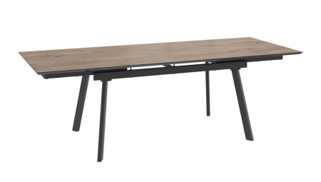 Стол раздвижной Alteza four-160 дуб винтажный, черный