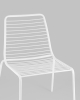 Стул Дели металл белый