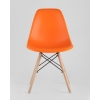Стул Eames Style DSW оранжевый (разборный каркас)