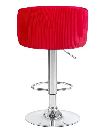 Стул барный DARCY малиновый велюр 1922-14