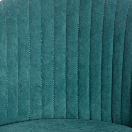 Кресло MELODY велюр Clermon, бирюзовый