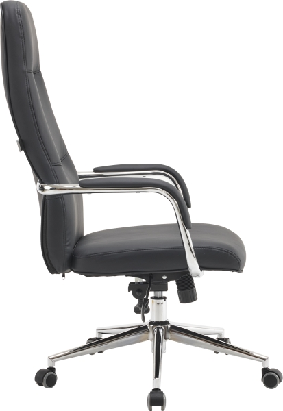 Кресло руководителя Vesta экокожа черный