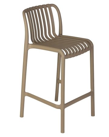 Стул полубарный CHLOE бежевый