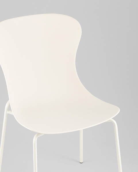 Стул Shaya пластик молочный Стул Shaya пластик молочный