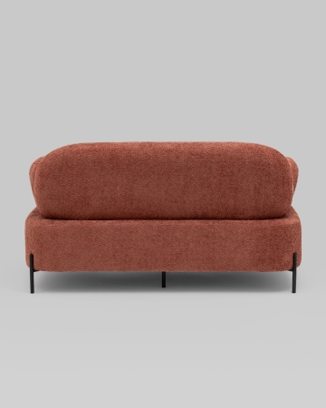 Диван Кэнди ткань букле коралловый