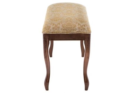 Банкетка Валентино орех, бежевый