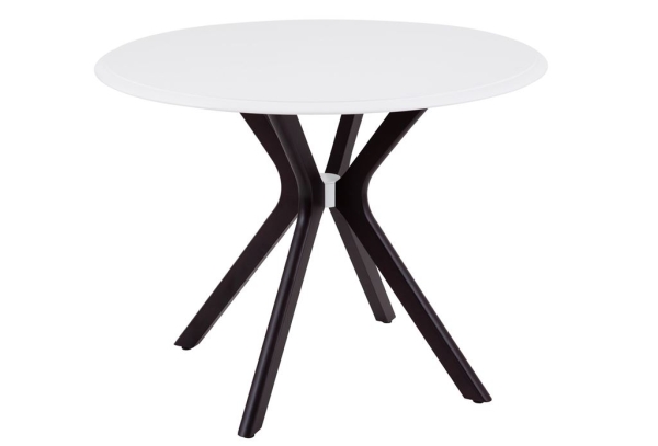 Стол Пекин 1000*1000 белый, венге Стол Пекин 1000*1000 белый, венге