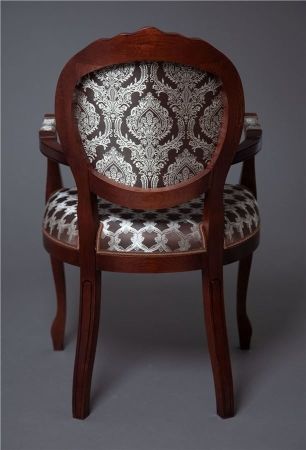 Кресло "Милорд-12" темный орех, патина