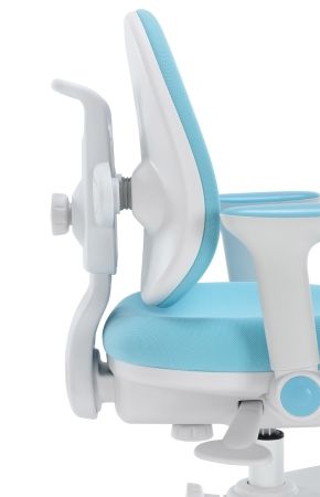 Детское кресло Kids 101 ткань голубой
