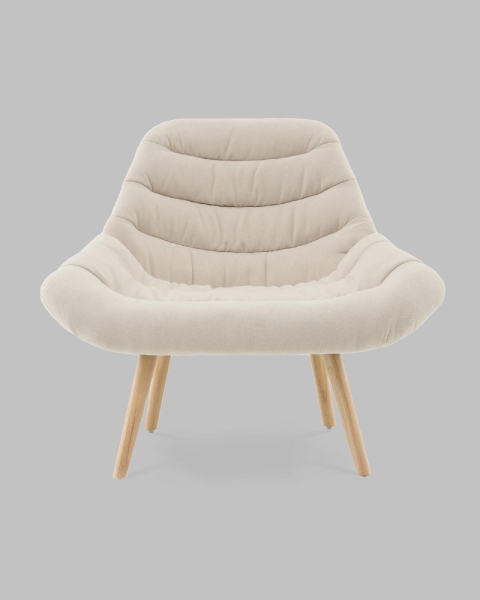 Кресло Олби Страйпс белый