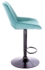 Барный стул Flash ткань бирюзовый
