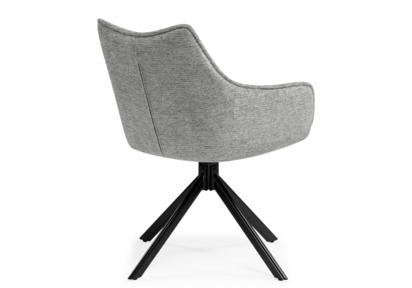 Стул на металлокаркасе Denever серый, черный