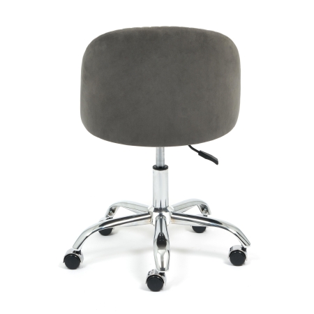 Кресло MELODY флок, серый