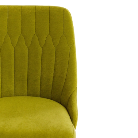 Кресло SWAN флок, олива