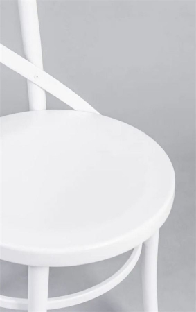 Стул венский Terra белый, жесткое сиденье