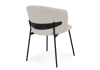 Стул на металлокаркасе Рикко бежевый (05 beige), черный