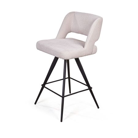 Стул полубарный Molly, ткань бежевый