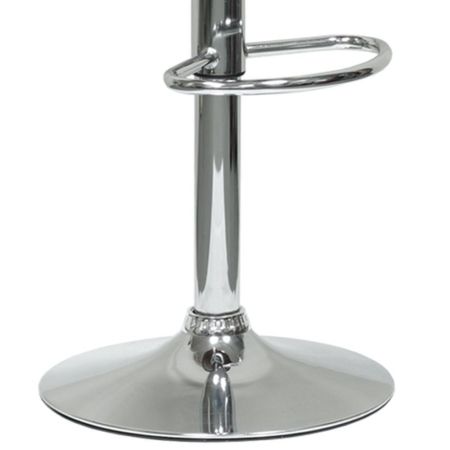 Барный стул Kruger Arm темно-коричневый