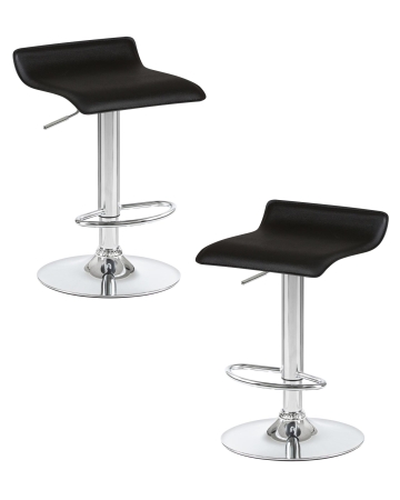 Набор 2 шт Стул барный TOMMY, черный