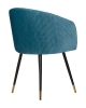 Стул обеденный MARY морская волна велюр 1922-7