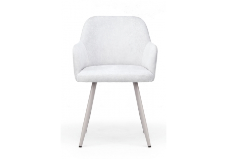 Стул на металлокаркасе Инфини 360 светло-серый (ocean 021), серый