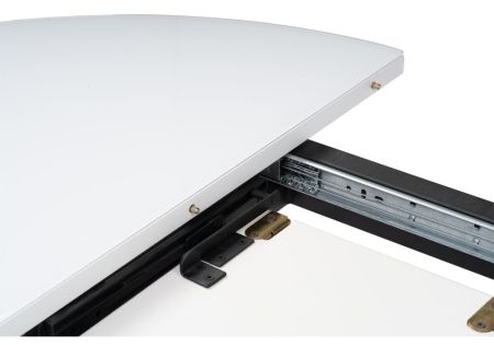 Стол Бетина черный, белый