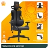 Кресло для геймера Serval Q экокожа черный
