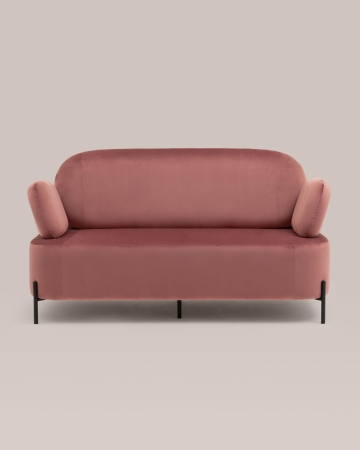 Диван Кэнди велюр пыльно-розовый