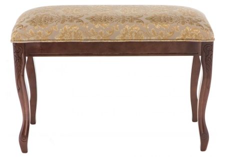 Банкетка Валентино орех, бежевый