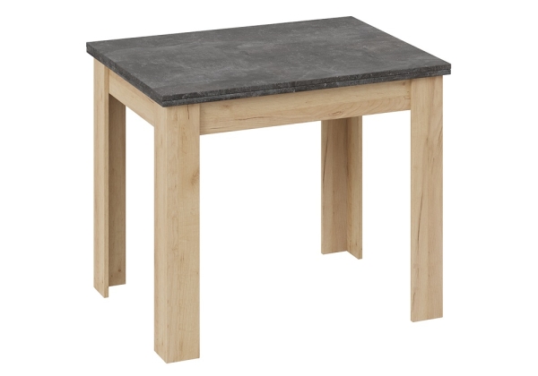 Стол деревянный Промо Тип 3 дуб крафт золотой, ателье темное Стол деревянный Промо Тип 3 дуб крафт золотой, ателье темное