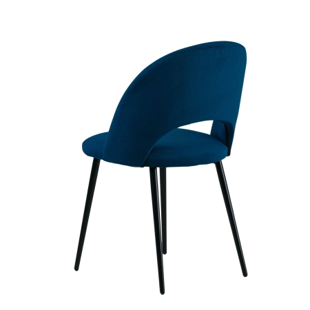Стул Джексон синий велюр velutto 54