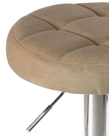 Табурет барный BRUNO бежевый велюр MJ9-10