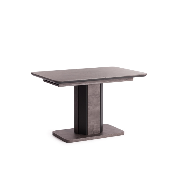Стол обеденный SKAT ЛДСП, МДФ, 120-160х80х75 см, оникс, графит