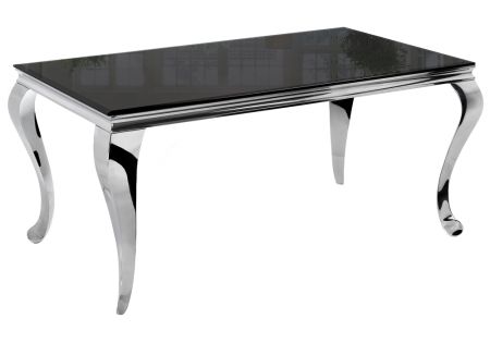 Стеклянный стол Sondal 160 черный