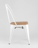 Стул TOLIX WOOD белый глянцевый Стул TOLIX WOOD белый глянцевый