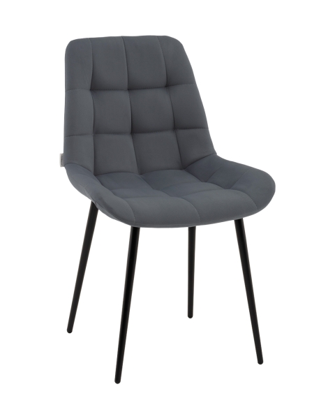 Стул Флекс N велюр темно-серый