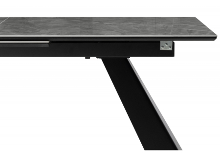 Керамический стол Стиг 180(230)Х90 baolai, черный