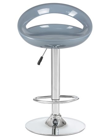 Стул барный DISCO серый