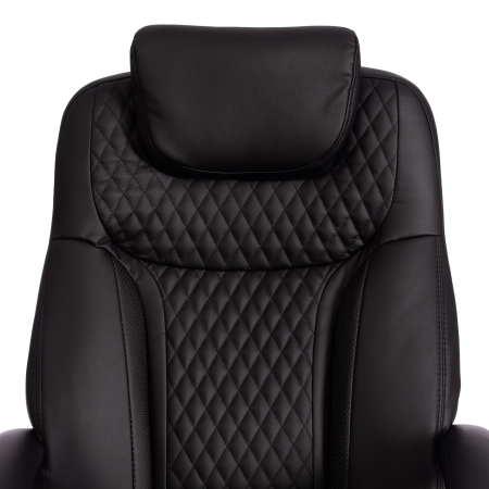 Кресло Trust (max) экокожа, черный