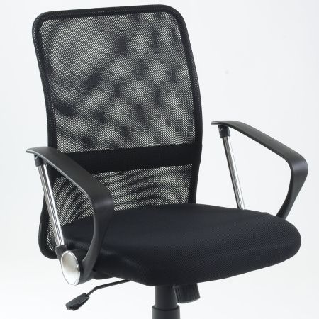 Кресло для персонала K-147 черное