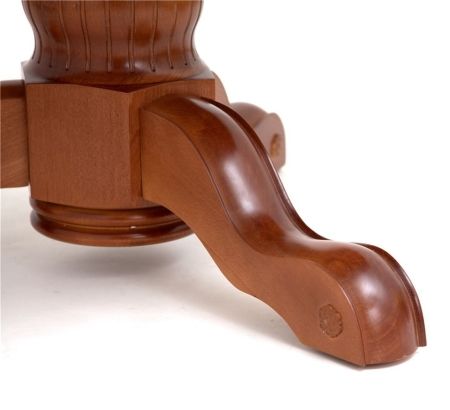 Стол круглый раскладной Милорд (110х160) орех