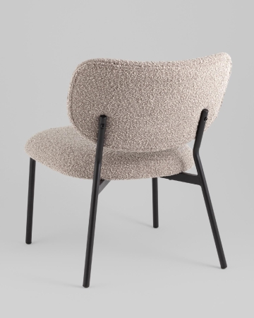 Кресло лаунж Jamie серый