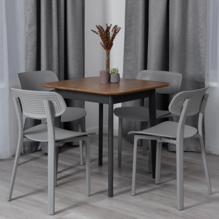 Стул JOLLY (mod. XRB-096-B2) серый