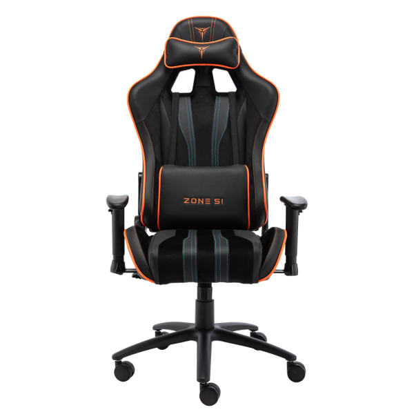 Кресло компьютерное игровое ZONE 51 GRAVITY черный-оранжевый Кресло компьютерное игровое ZONE 51 GRAVITY черный-оранжевый