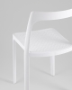 Стул обеденный Marty пластиковый белый
