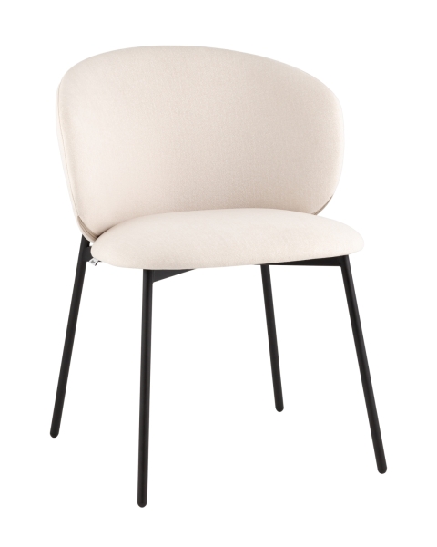 Стул Блейз велюр молочный Стул Блейз велюр молочный