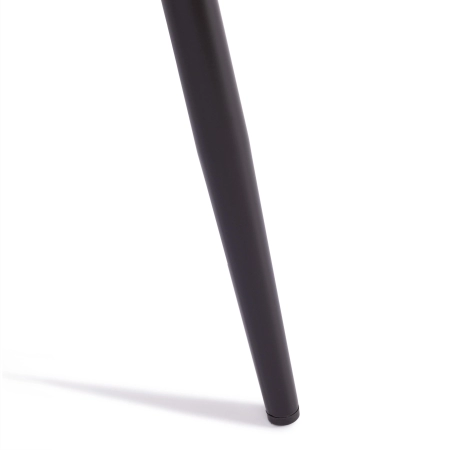 Стул BREEZE (mod. JSC-58) велюр и металл, бежевый и черный