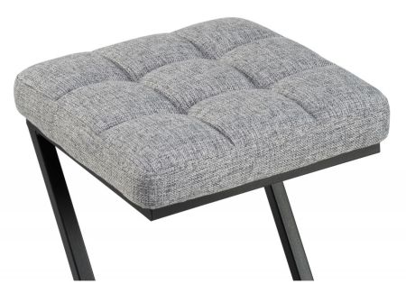 Полубарный стул Амаури графит, черный матовый