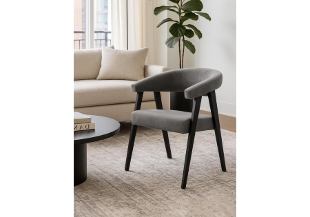 Стул деревянный Невада 2 ткань 234, черное дерево